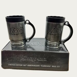 Snap-on Limited Edition 100th Anniversary Mug Set 2pc - Made in USA